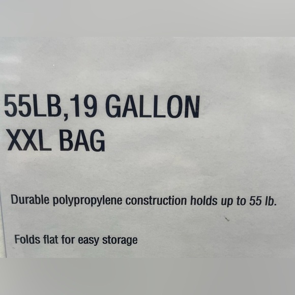 Large reseller tote bag reusable contractor - Picture 2 of 3